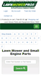 Mobile Screenshot of lawnmowerpros.com